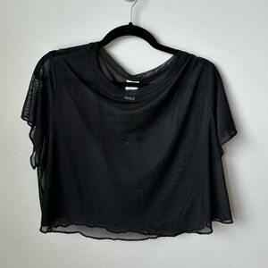 Mesh crop top